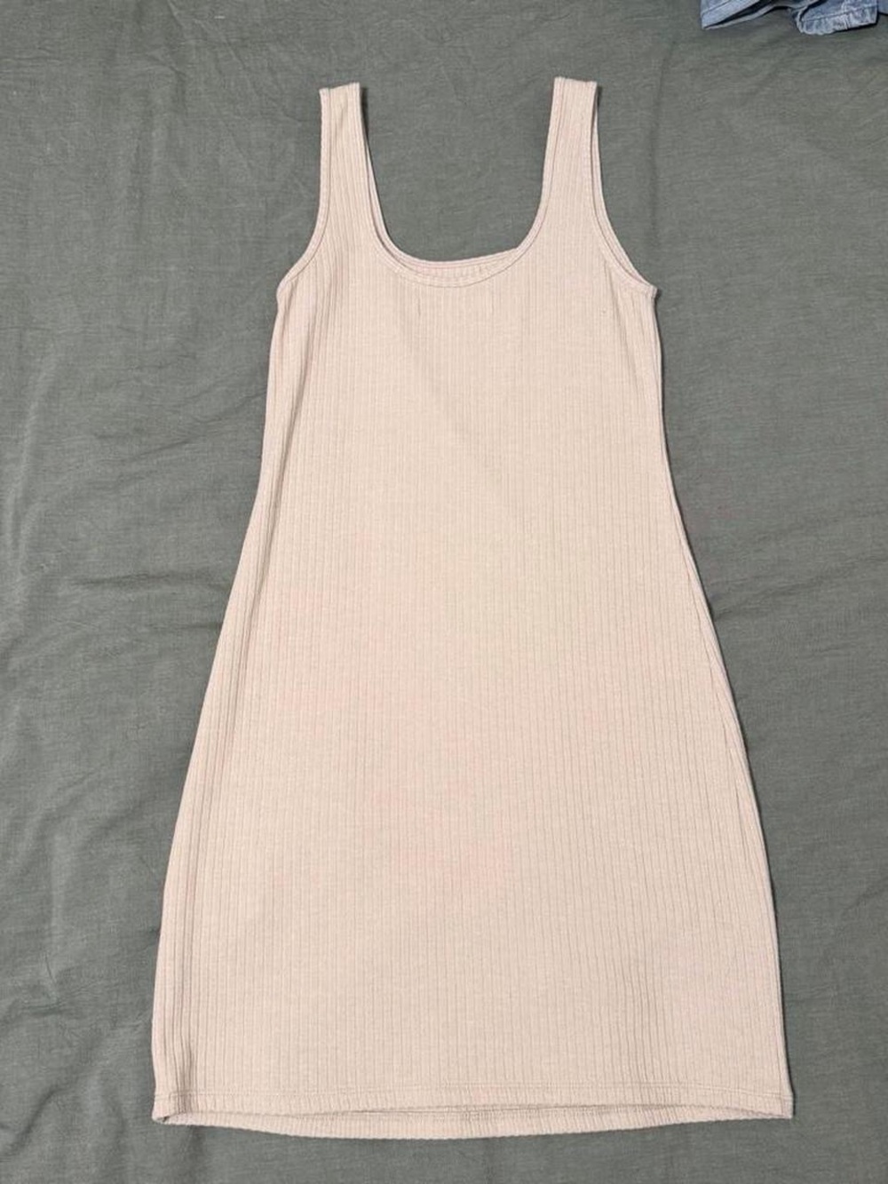 Abercrombie & Fitch Ribbed Tank Mini Dress
